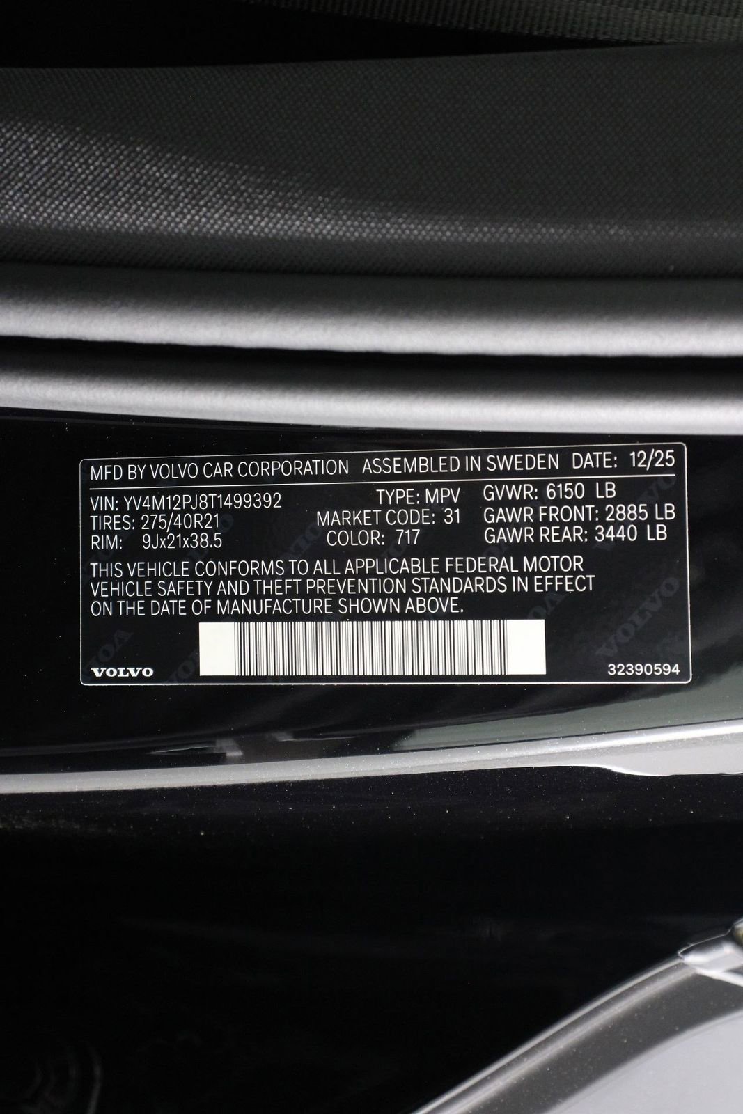 New 2026 Volvo XC90 B5 Core image 17