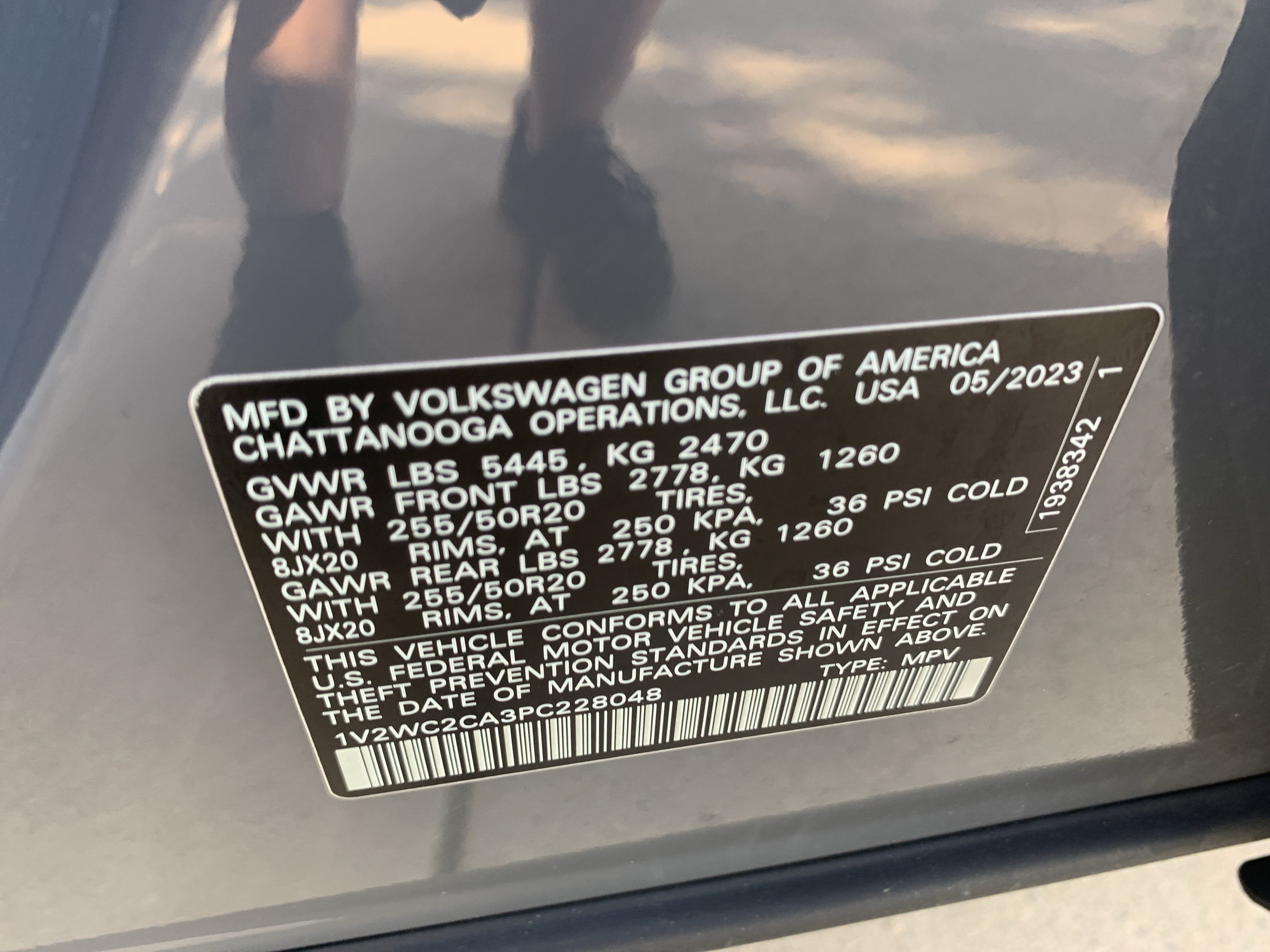 Used 2023 Volkswagen Atlas Cross Sport SE w/ Black Wheel Package FWD image 36