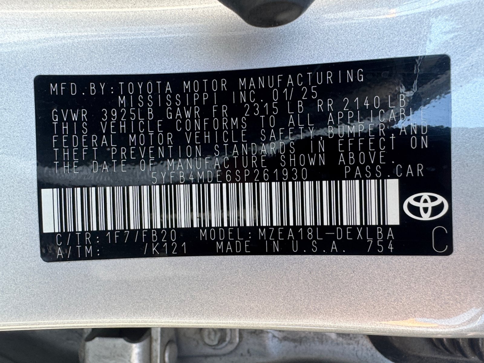 Used 2025 Toyota Corolla LE FWD image 16