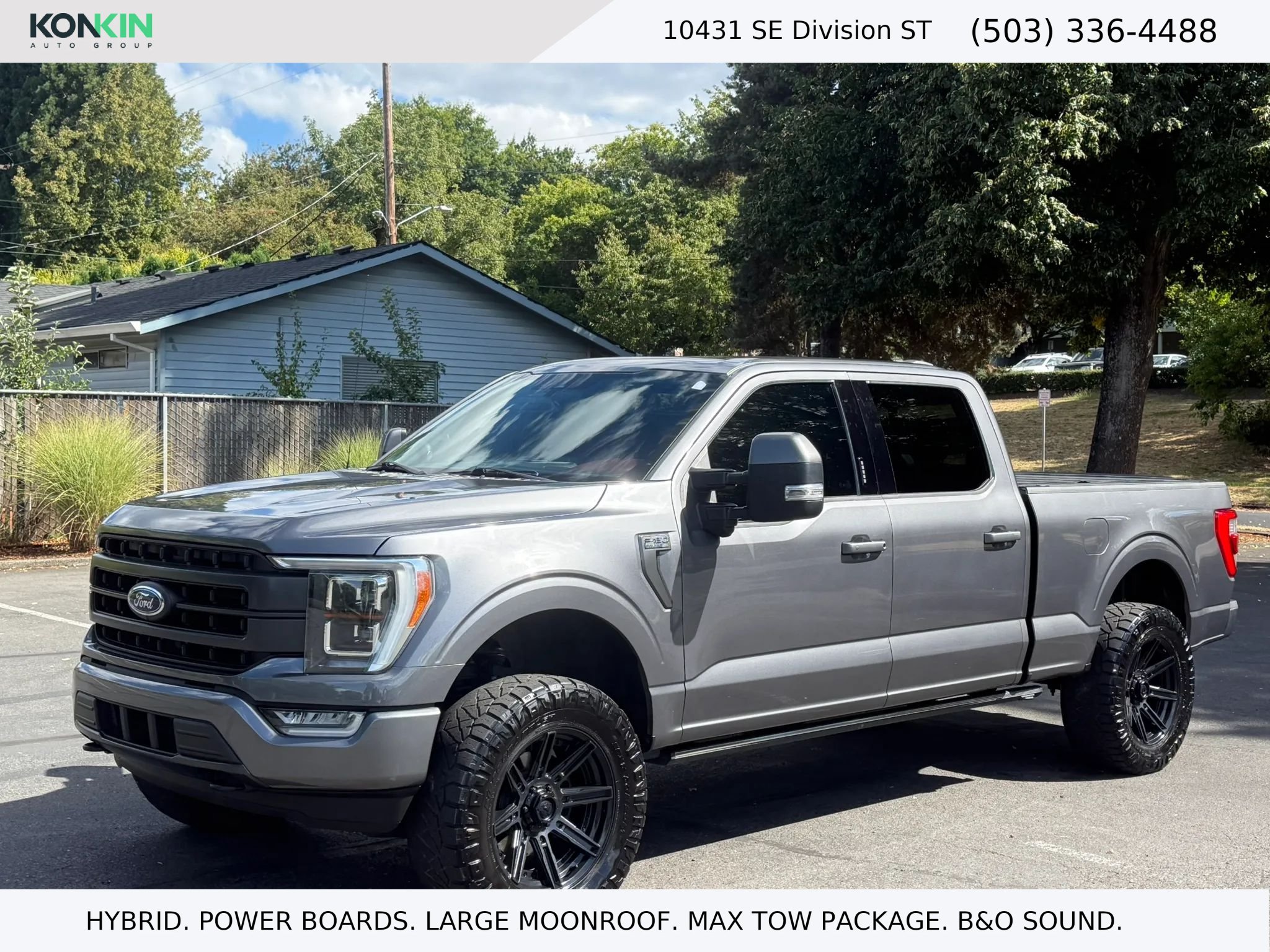 Used 2021 Ford F150 Lariat w/ Equipment Group 502A High AWD/4WD image 1