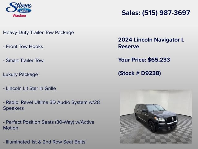 Used 2024 Lincoln Navigator L Reserve AWD/4WD image 22