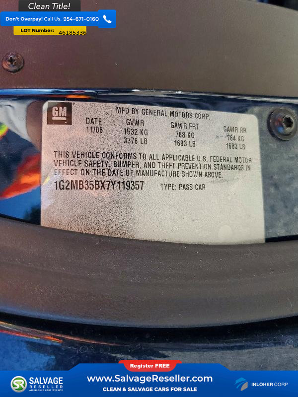 Used 2007 Pontiac Solstice Roadster w/ Preferred Package image 16