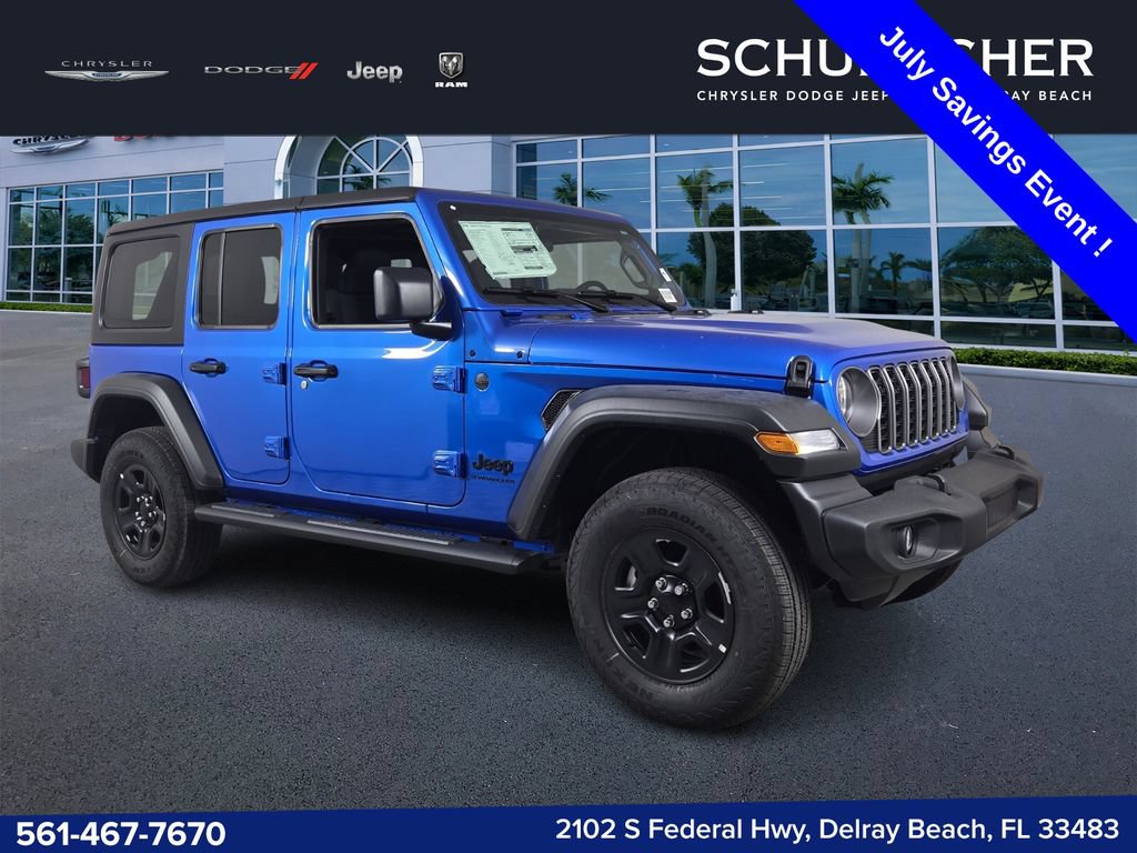 New 2026 Jeep Wrangler Unlimited Sport