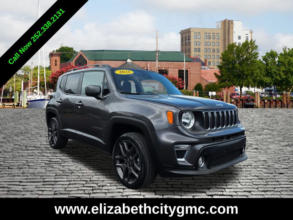 Used 2021 Jeep Renegade Latitude w/ Convenience Group AWD/4WD image 1