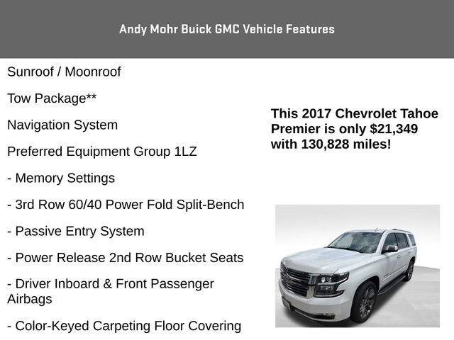 Used 2017 Chevrolet Tahoe Premier AWD/4WD image 12