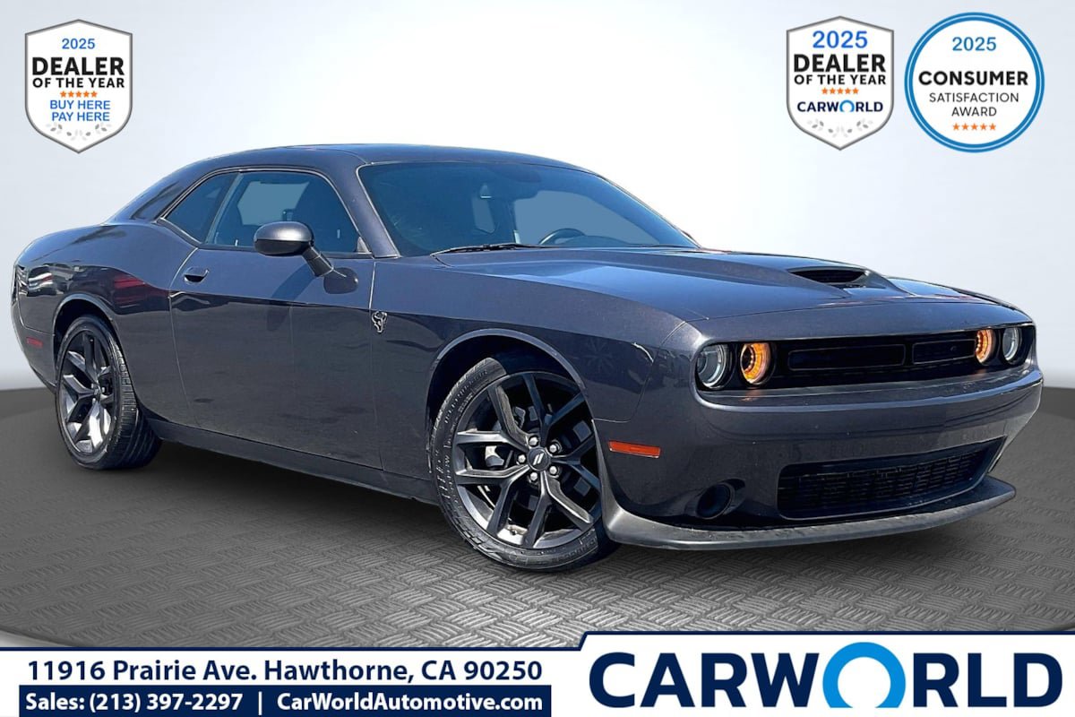 Used 2023 Dodge Challenger GT w/ Blacktop Package RWD image 1