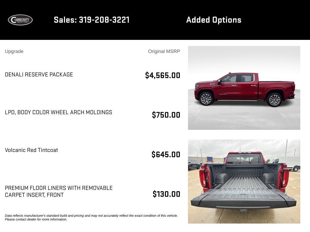 Certified 2024 GMC Sierra 1500 Denali w/ Denali Reserve Package AWD/4WD image 2