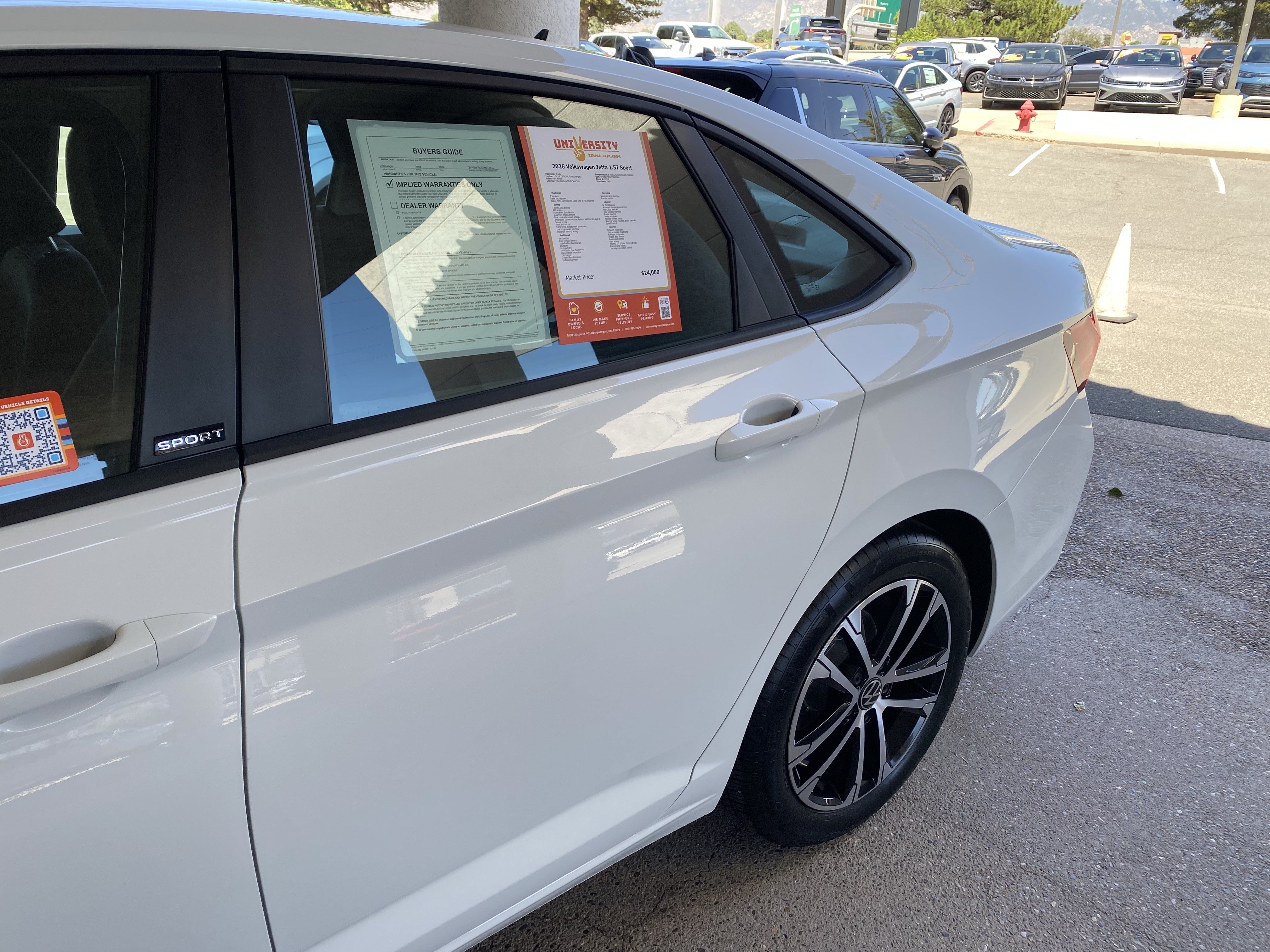 Certified 2026 Volkswagen Jetta Sport FWD image 54