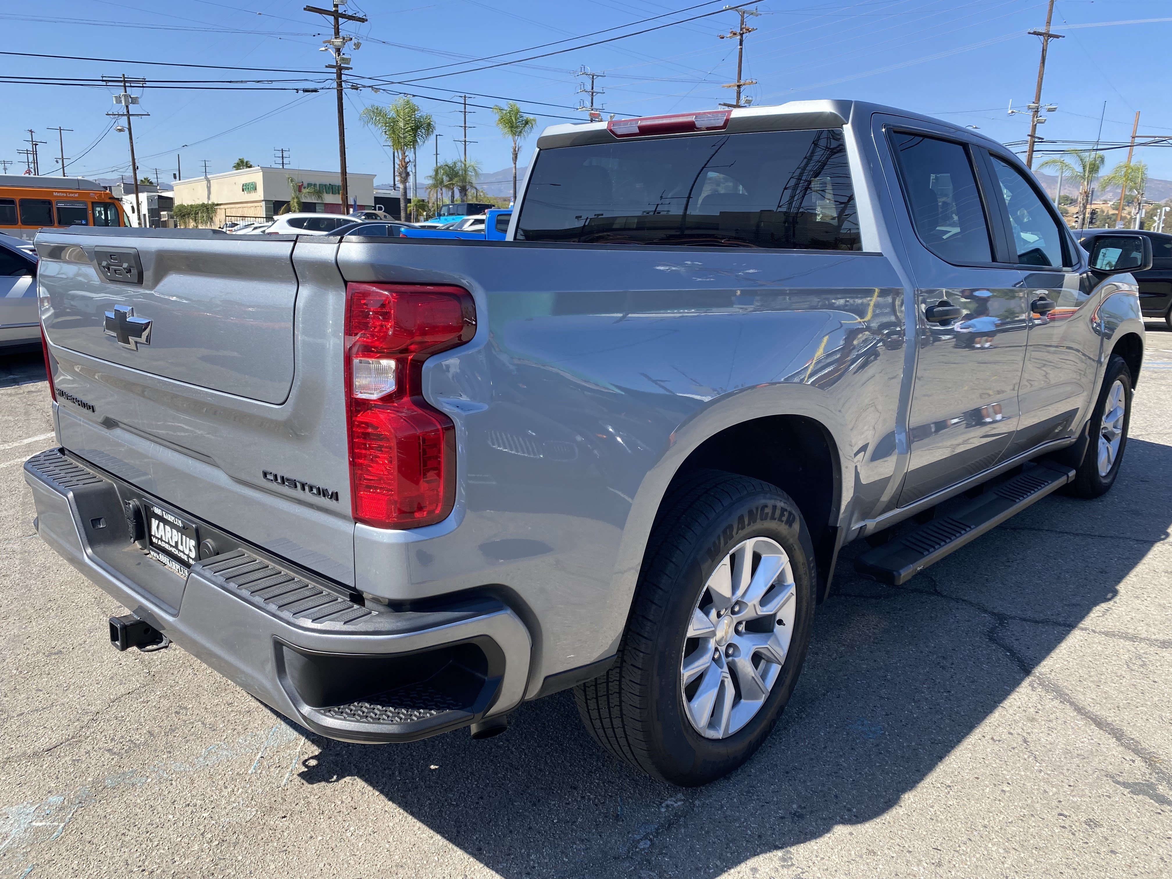 Used 2024 Chevrolet Silverado 1500 Custom w/ LPO, Dark Essentials Package RWD image 11