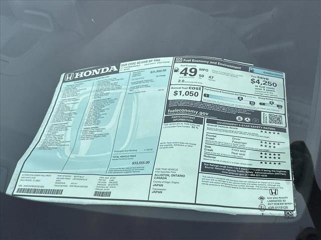 New 2025 Honda Civic Sport Touring image 18