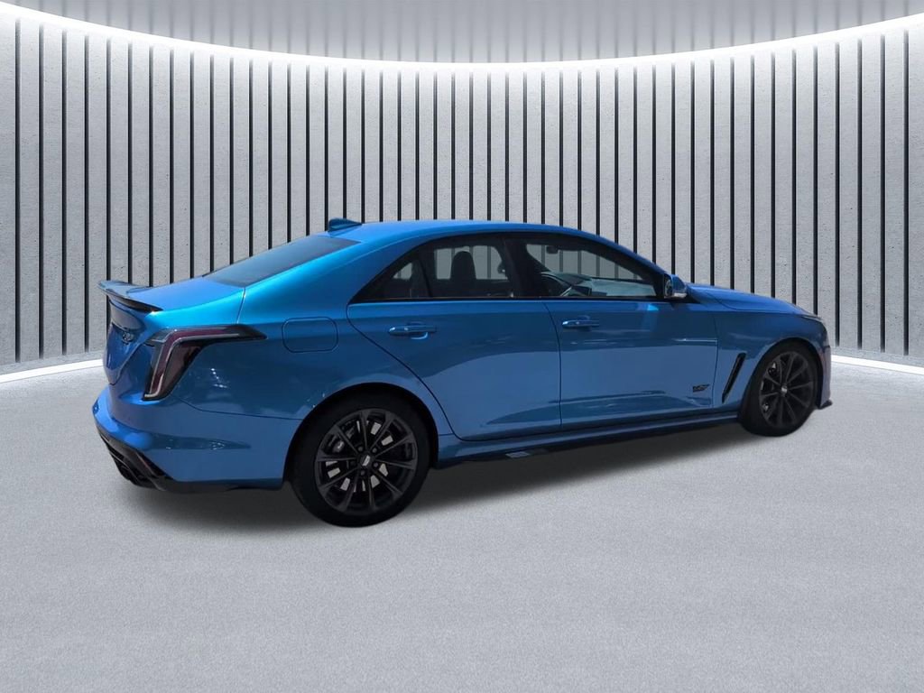 Used 2025 Cadillac CT4 V Blackwing w/ LPO, Blue Accent Package RWD image 7
