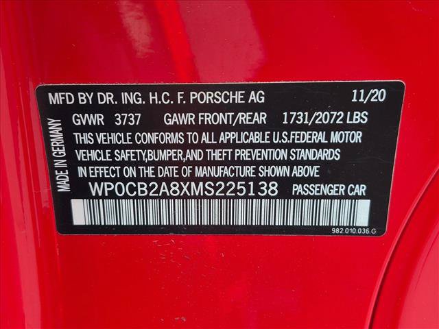 Used 2021 Porsche 718 Boxster S RWD image 15