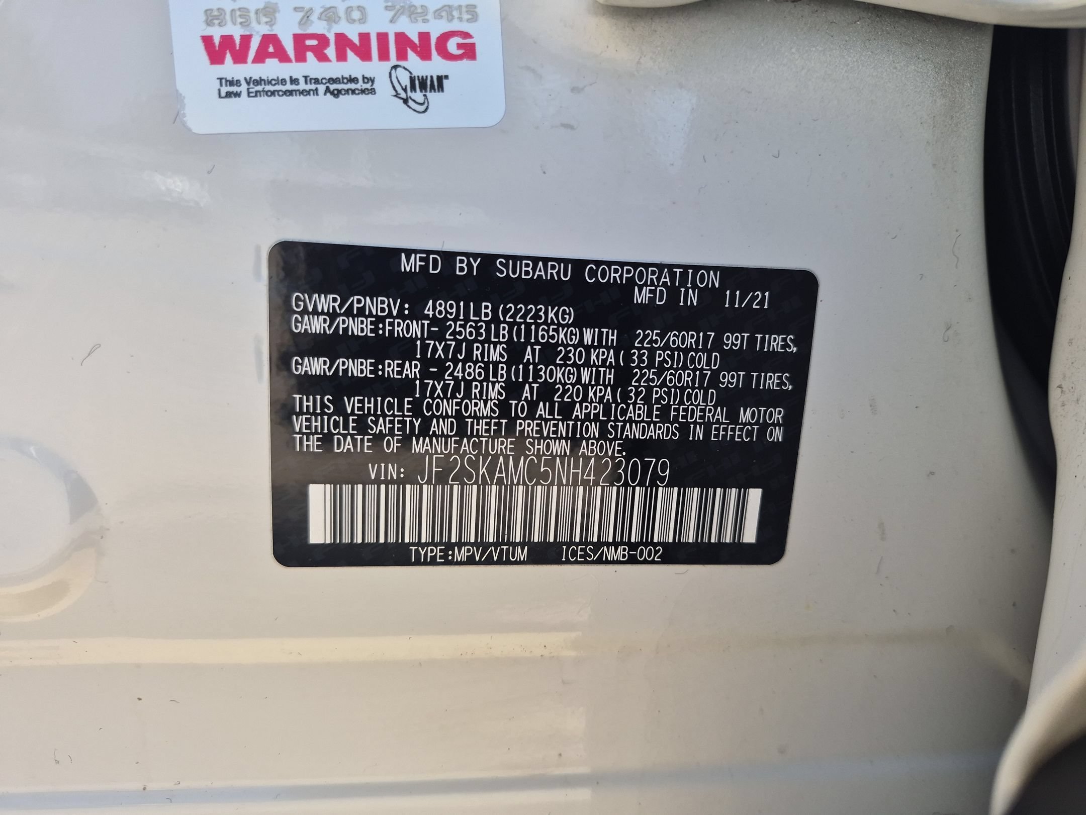 Used 2022 Subaru Forester Wilderness AWD/4WD image 36