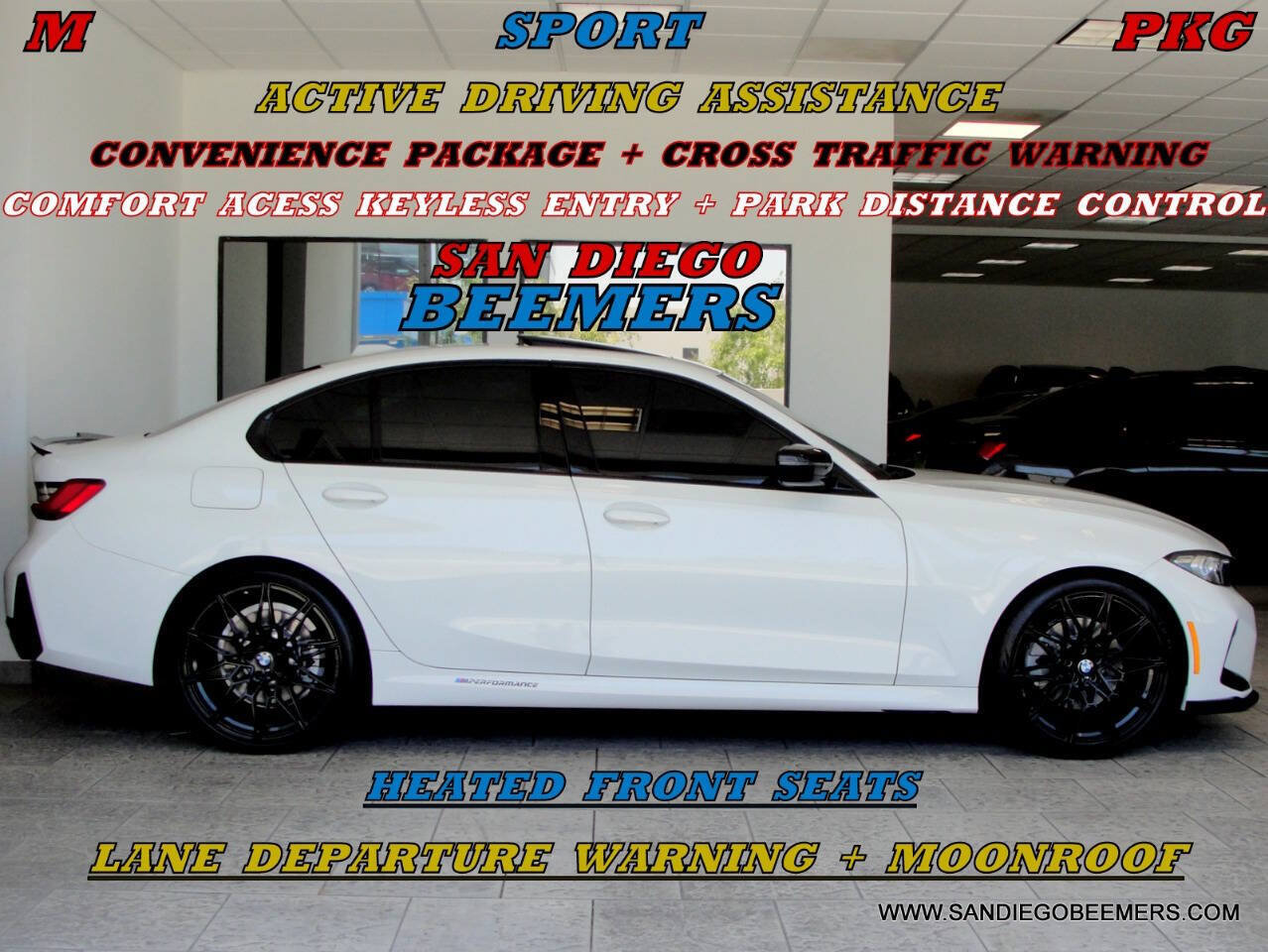 Used 2023 BMW 330i Sedan w/ M Sport Package RWD image 12