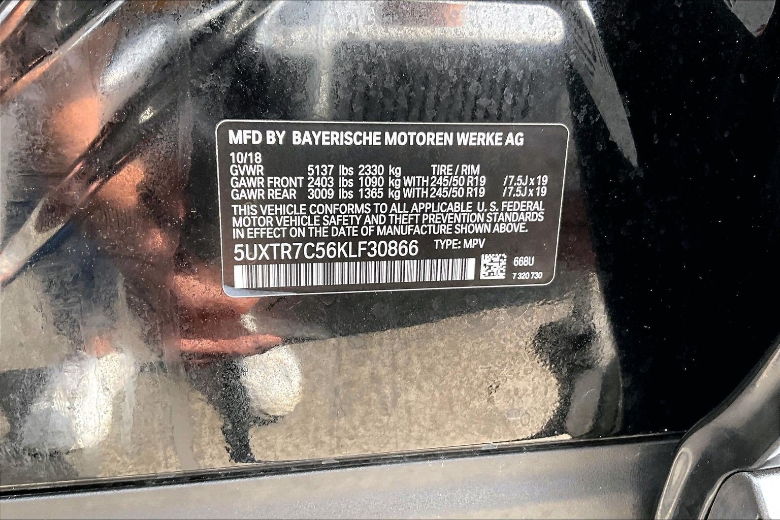 Used 2019 BMW X3 sDrive30i RWD image 33