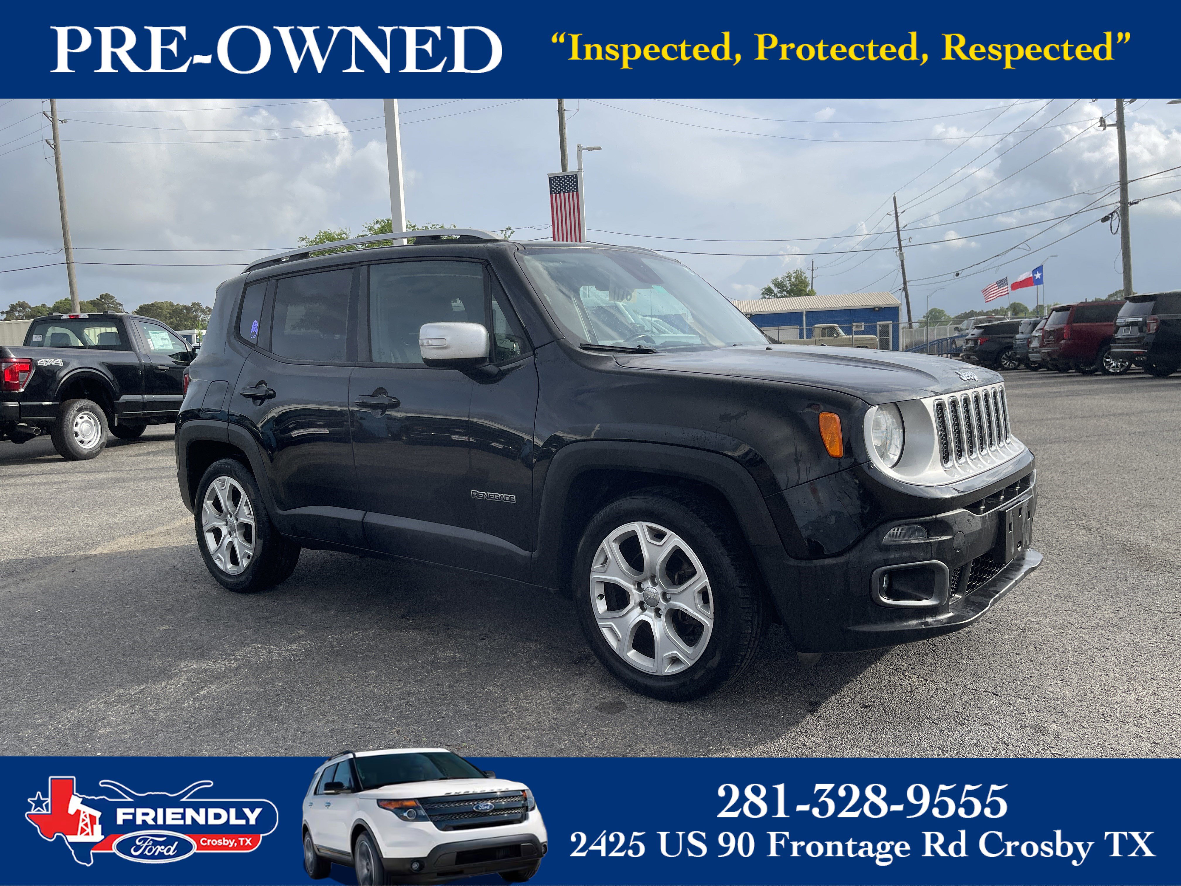 Used 2017 Jeep Renegade Limited image 1