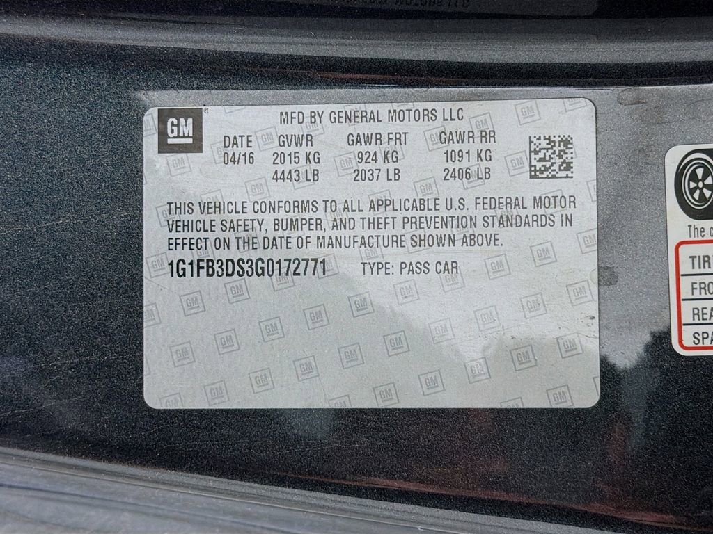 Used 2016 Chevrolet Camaro LT w/ RS Package image 32