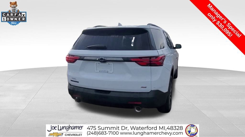 Certified 2023 Chevrolet Traverse RS image 7