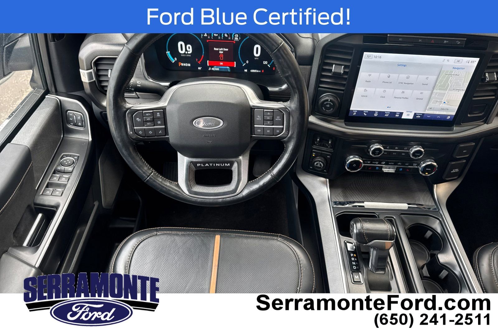 Certified 2023 Ford F150 Platinum w/ Equipment Group 701A High image 17