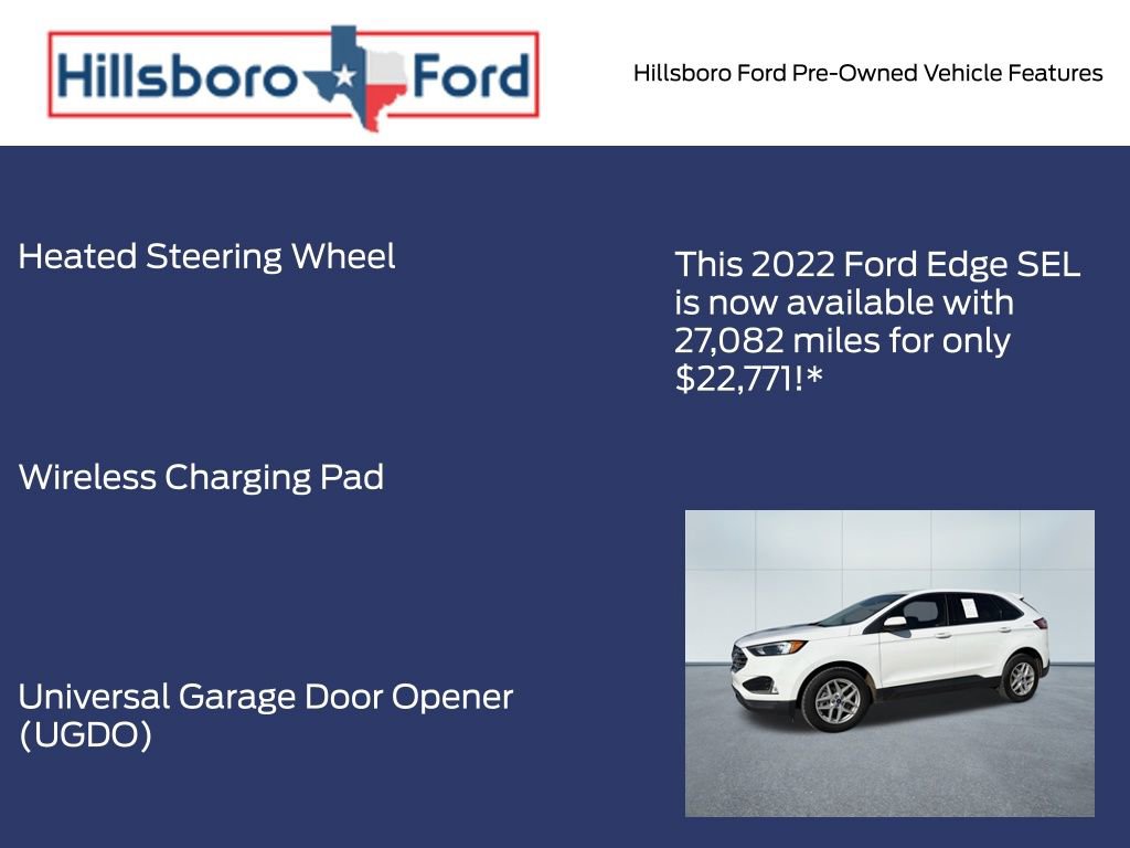 Used 2022 Ford Edge SEL w/ Convenience Package image 13