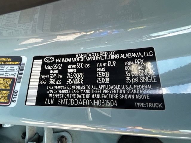 Used 2022 Hyundai Santa Cruz SEL AWD/4WD image 18