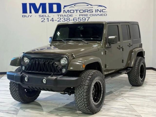Used 2015 Jeep Wrangler Unlimited Sahara w/ Max Tow Package image 1