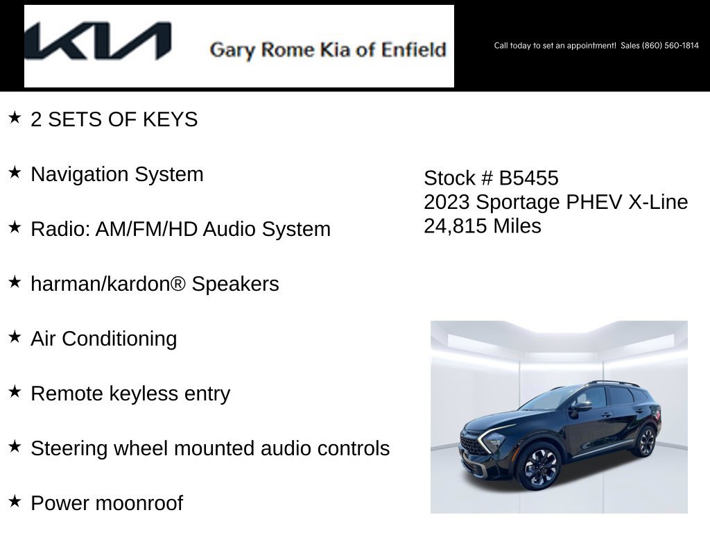 Certified 2023 Kia Sportage X-Line AWD/4WD image 15