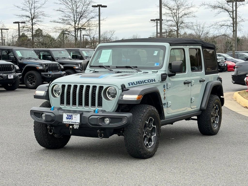 Used 2023 Jeep Wrangler Unlimited Rubicon 4xe image 3