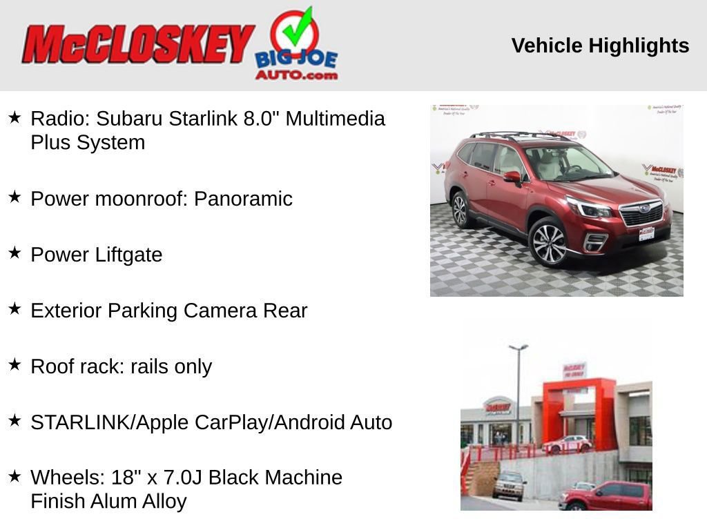 Used 2021 Subaru Forester Limited image 3