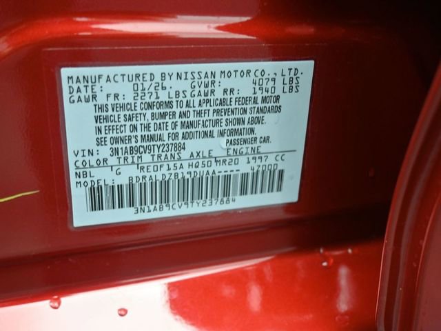 New 2026 Nissan Sentra SV w/ Floor Mat Package image 20