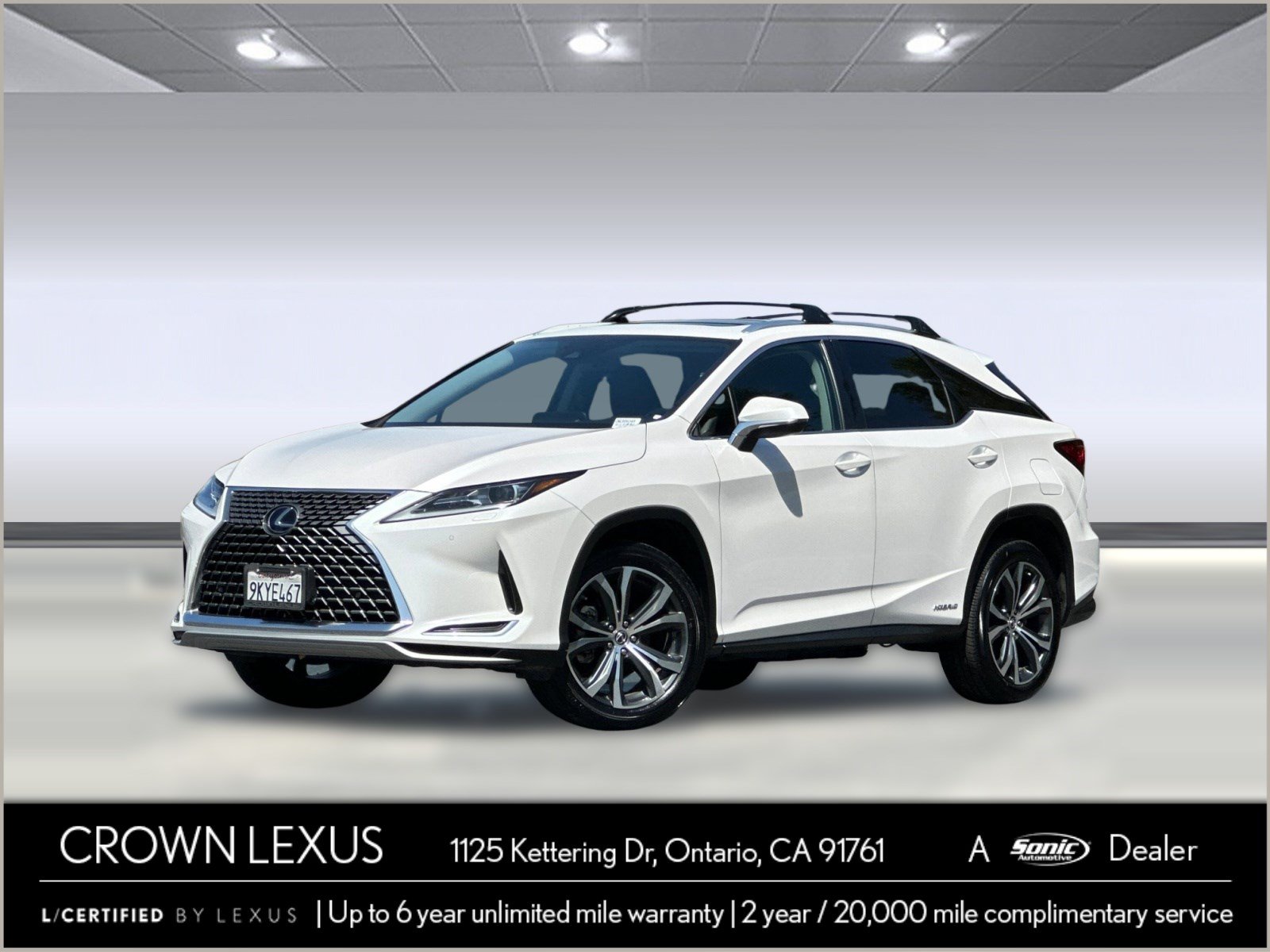 Certified 2022 Lexus RX 450h AWD w/ Premium Package image 1