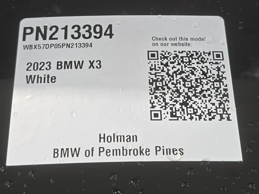 Certified 2023 BMW X3 xDrive30i w/ Premium Package w/ZPA AWD/4WD image 24