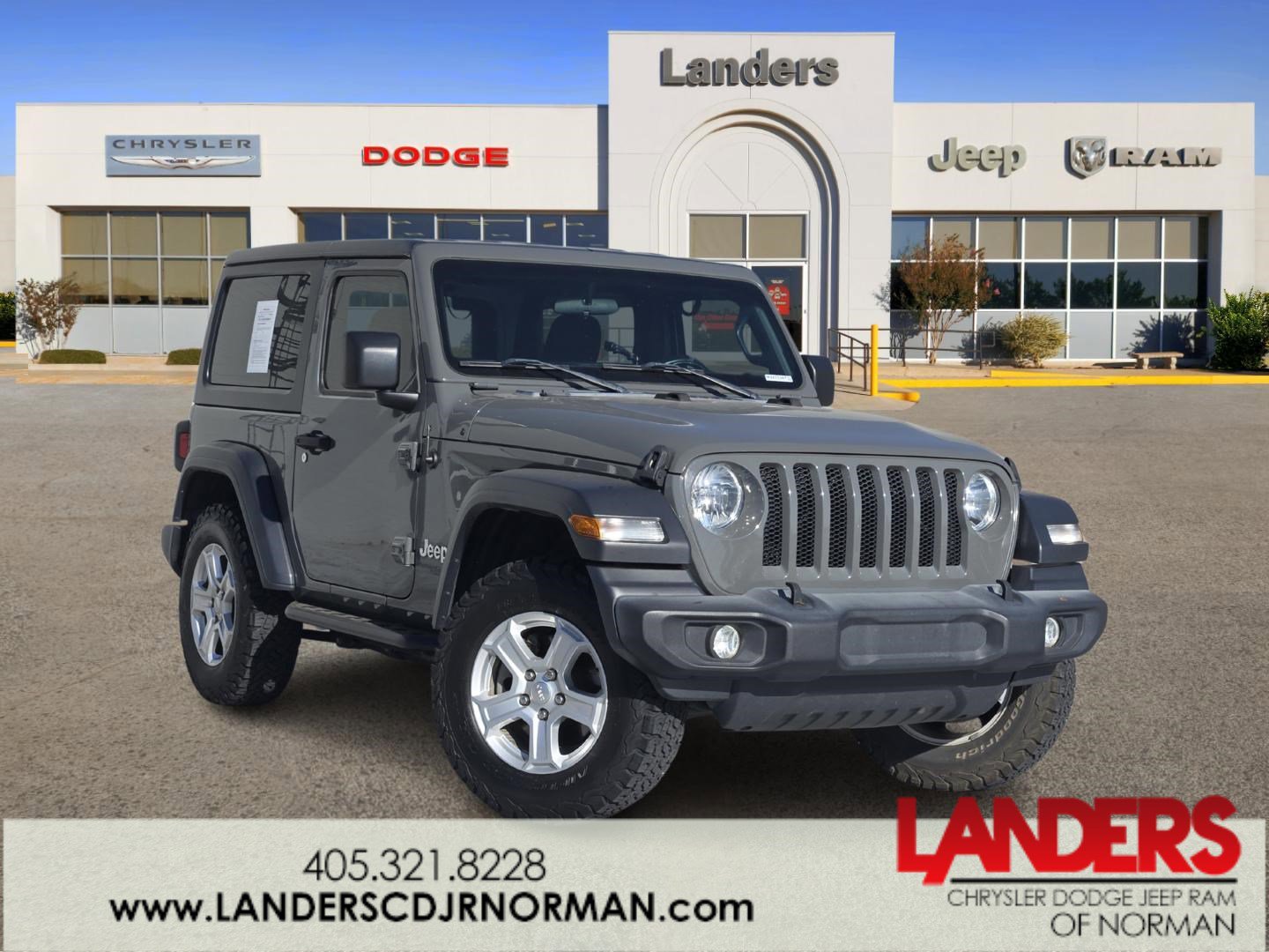 Used 2020 Jeep Wrangler Sport S image 1