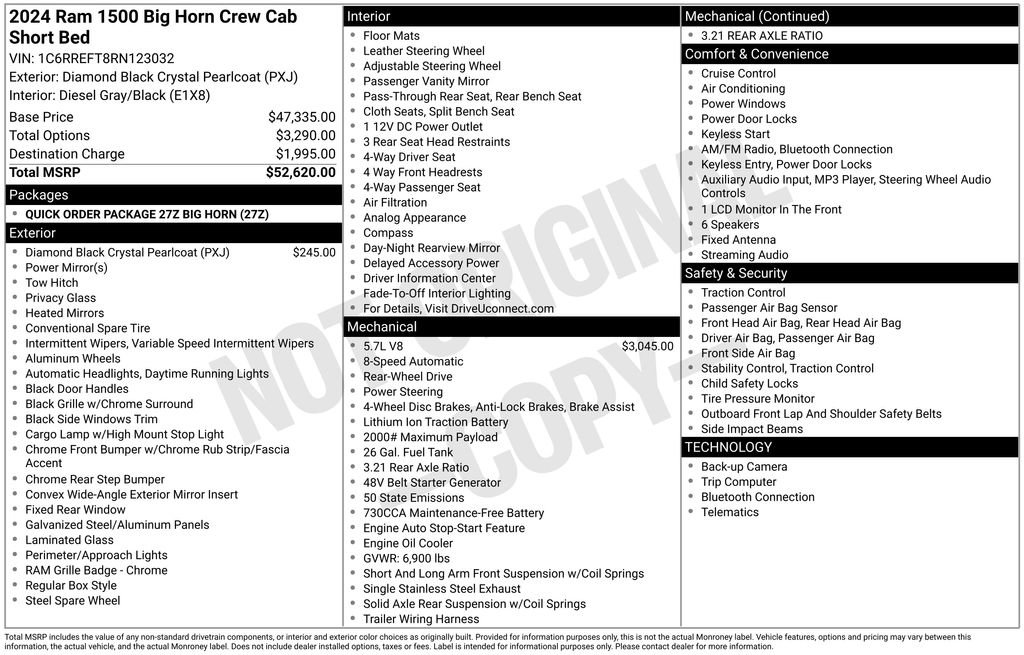 Used 2024 RAM 1500 Big Horn image 8