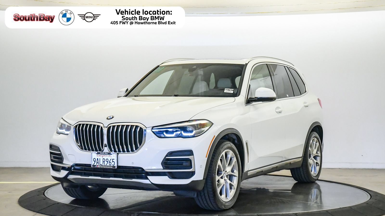 Certified 2022 BMW X5 sDrive40i w/ Premium Package