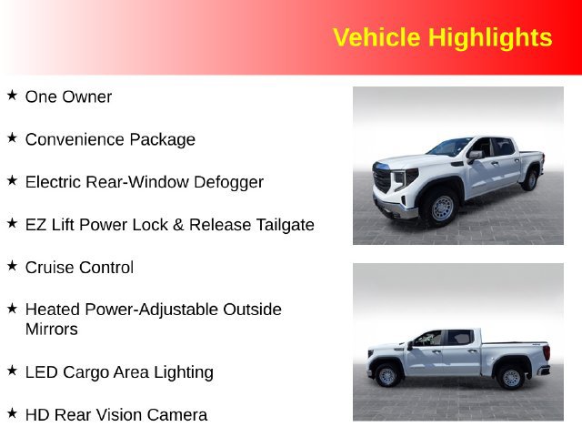 Used 2023 GMC Sierra 1500 Pro w/ Pro Value Package AWD/4WD image 3