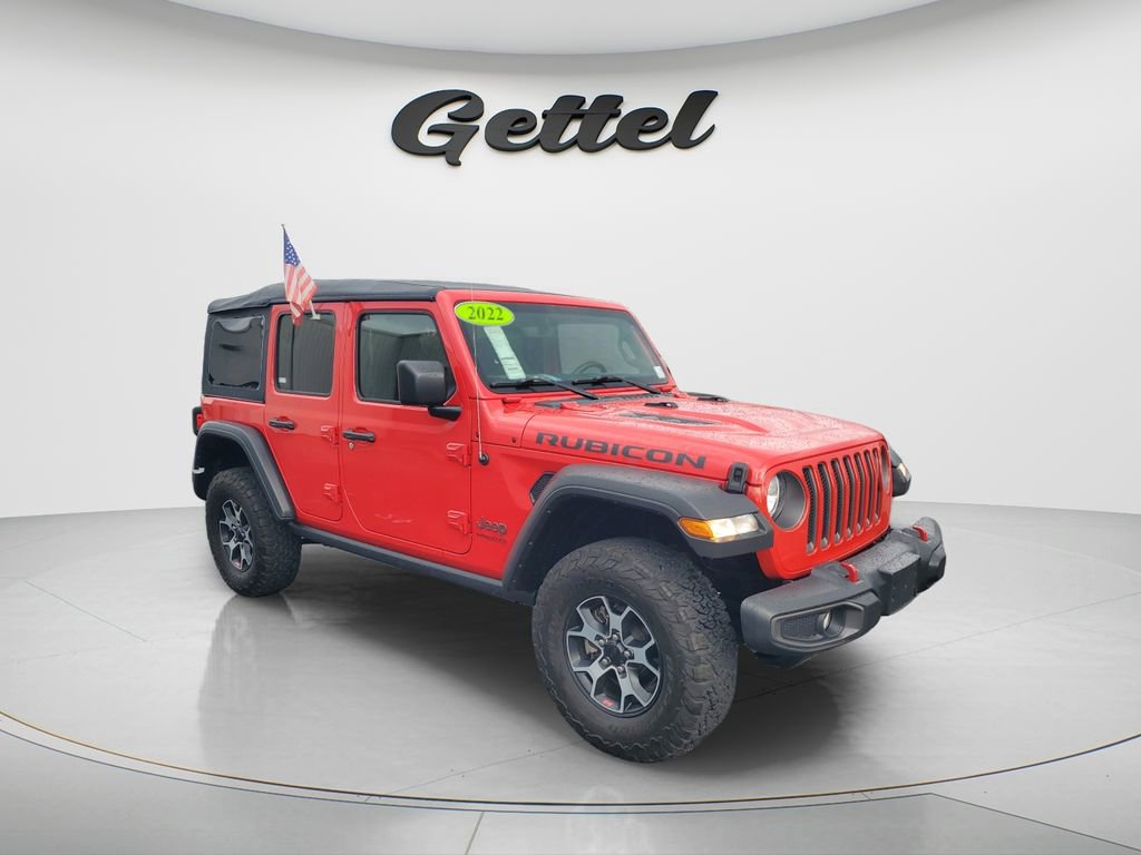 Used 2022 Jeep Wrangler Unlimited Rubicon AWD/4WD image 3