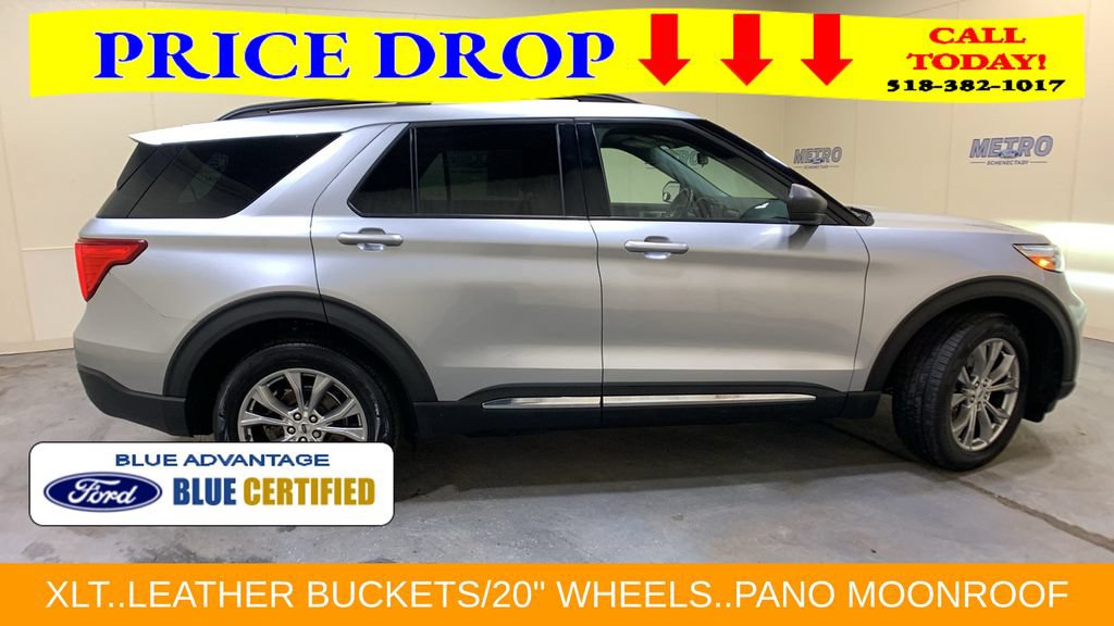 Certified 2022 Ford Explorer XLT w/ Equipment Group 202A AWD/4WD image 2