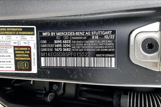 Certified 2023 Mercedes-Benz EQE AMG 4MATIC Sedan image 28