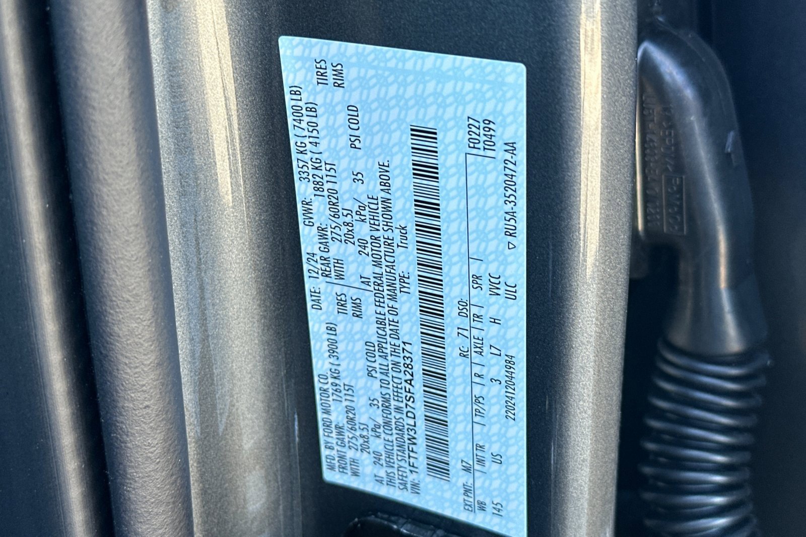 New 2025 Ford F150 XLT w/ Equipment Group 303A High image 28