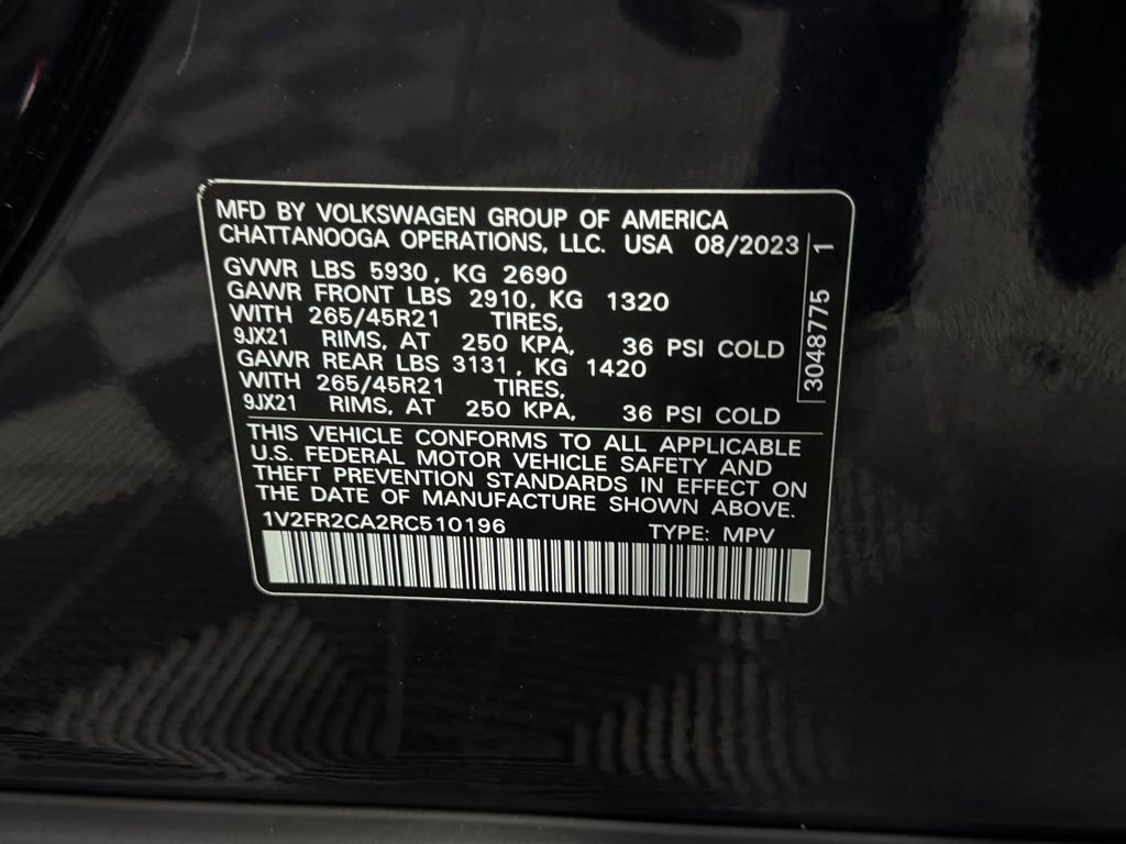 Used 2024 Volkswagen Atlas SEL Premium R-Line image 45