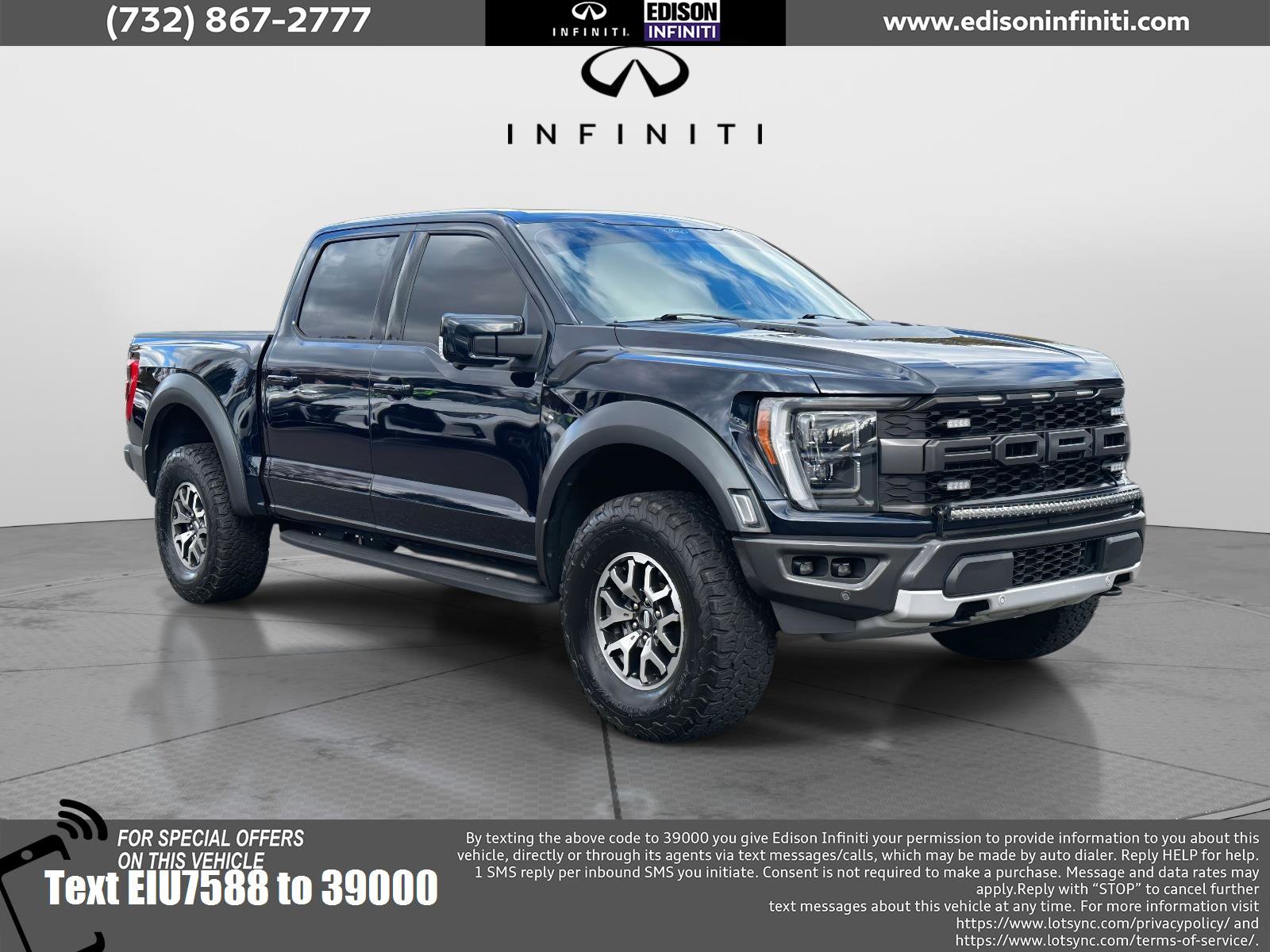 Used 2022 Ford F150 Raptor w/ Equipment Group 801A High