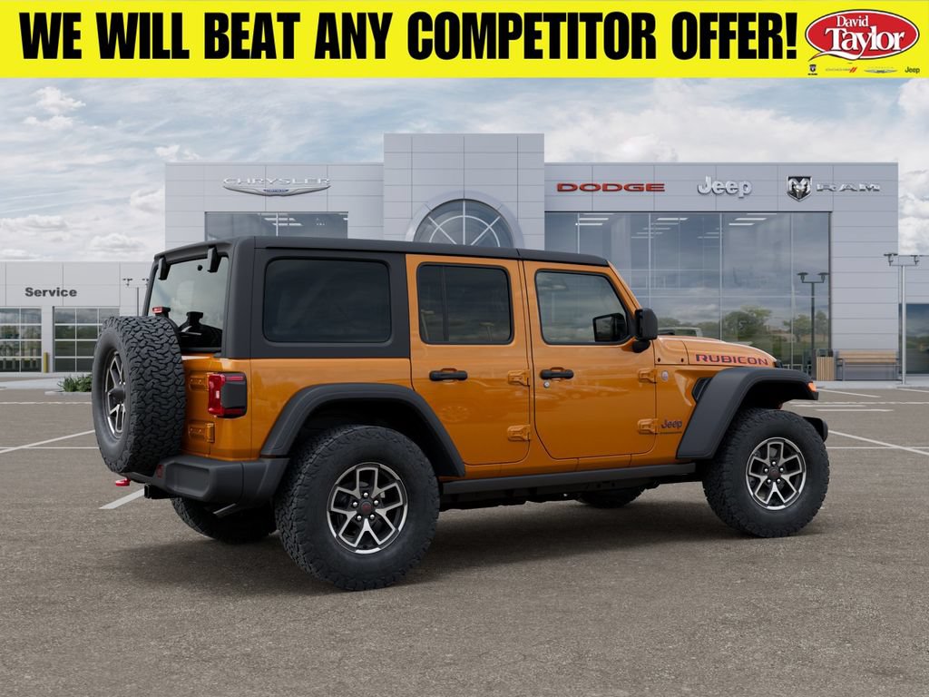 New 2026 Jeep Wrangler Unlimited Rubicon w/ Safety Group AWD/4WD image 4