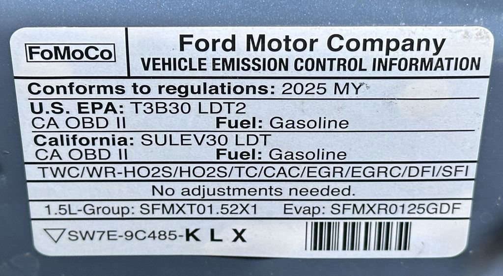 Certified 2025 Ford Escape ST-Line image 52