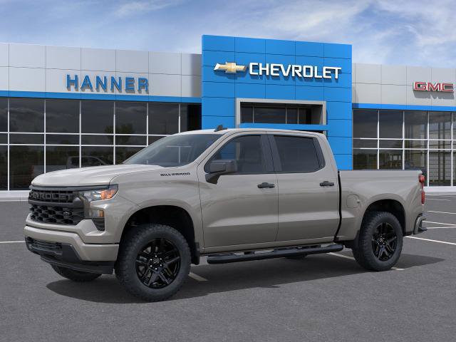 New 2026 Chevrolet Silverado 1500 Custom w/ Turbomax Blackout Package RWD image 2