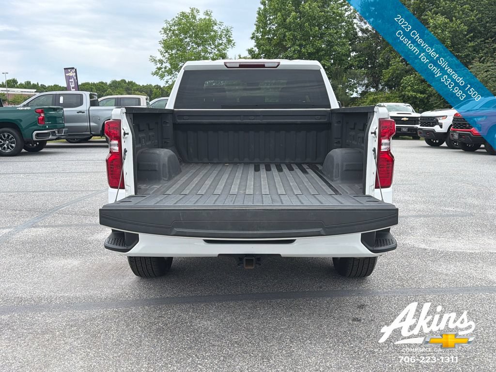 Certified 2023 Chevrolet Silverado 1500 Custom w/ LPO, Dark Essentials Package AWD/4WD image 8
