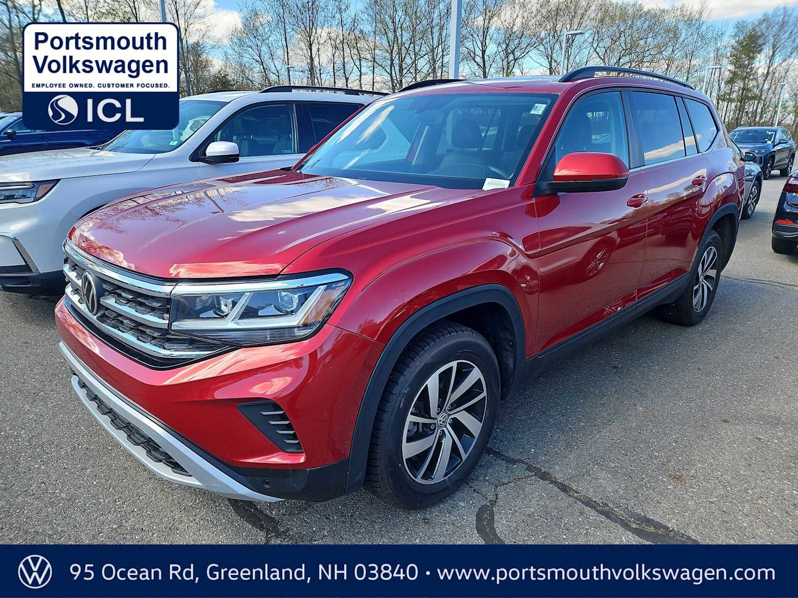 Used 2023 Volkswagen Atlas SE w/ Panoramic Sunroof Package