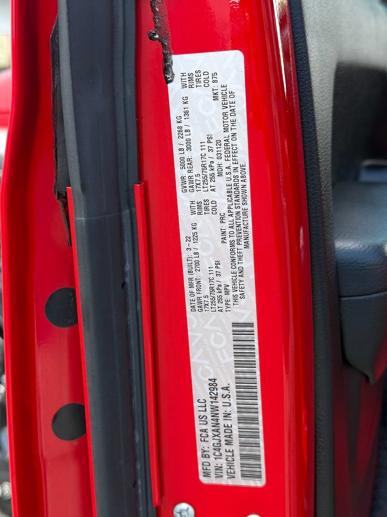 Certified 2022 Jeep Wrangler Sport AWD/4WD image 26