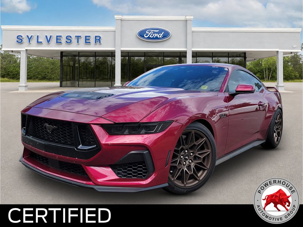 Certified 2025 Ford Mustang GT Premium w/ GT Performance Package RWD image 1