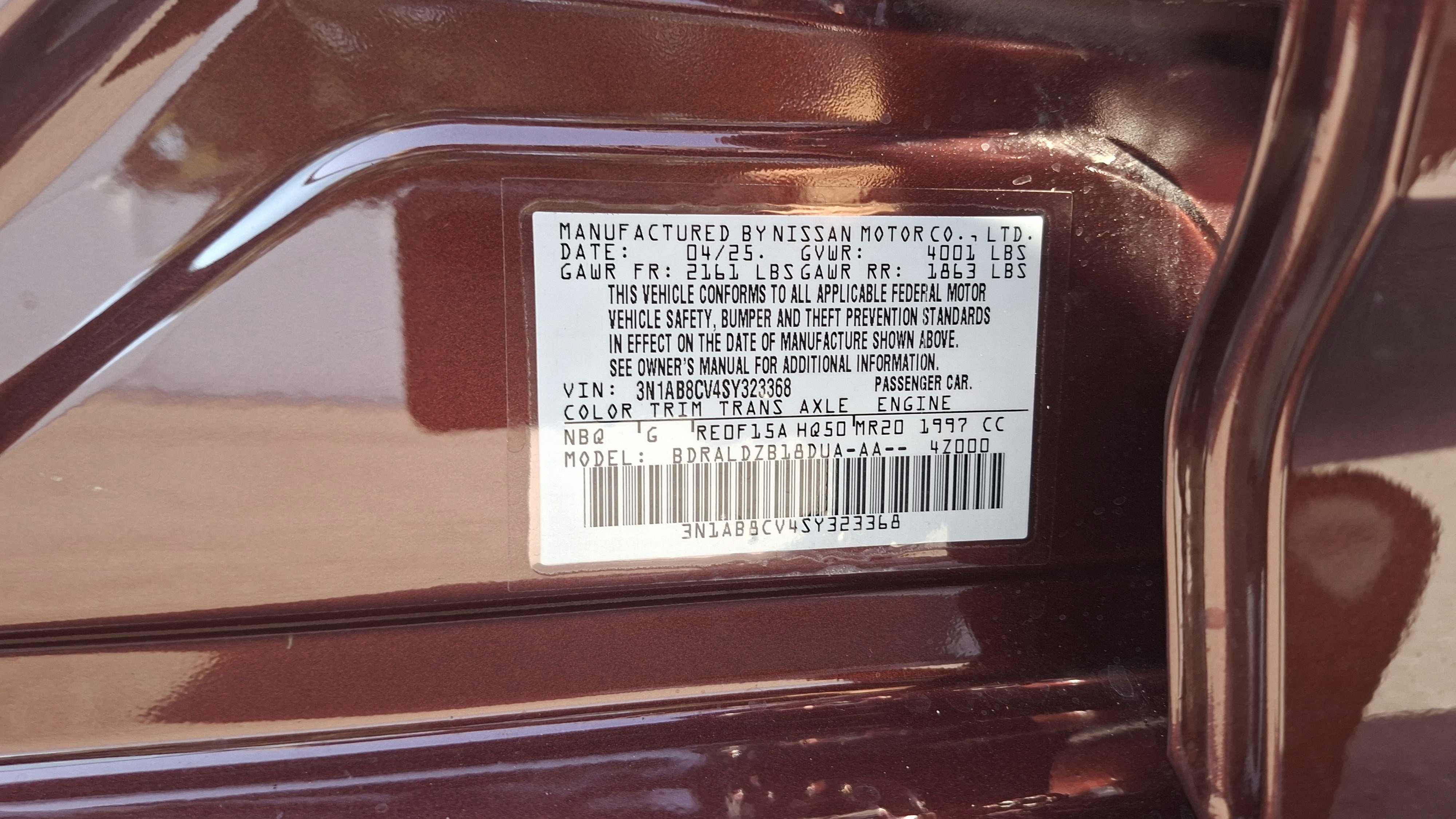 Used 2025 Nissan Sentra SV FWD image 25
